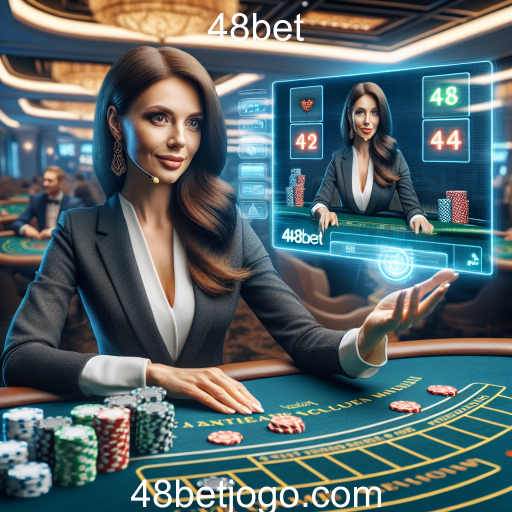 Descubra a Categoria de Jogos Ao Vivo no 48bet